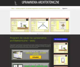 Uprawnienia-Architektoniczne.pl(Uprawnienia architektoniczne) Screenshot