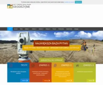 Uprawnienia-GeodezyjNe.pl(Ostatnie tematy) Screenshot