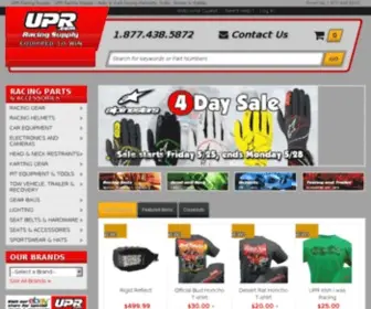 UPR.com(UPR Racing Supply) Screenshot