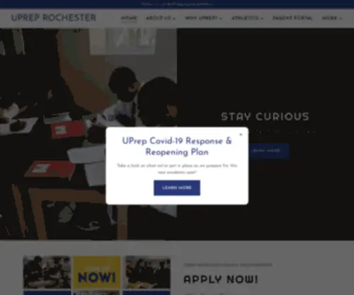 Uprep.org(UPrep Rochester) Screenshot