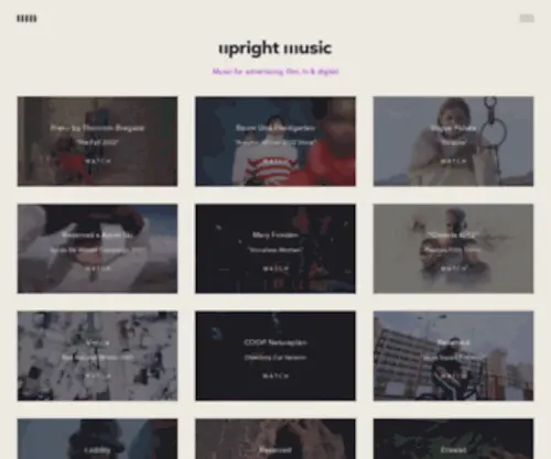 Upright-Music.com(Upright Music) Screenshot