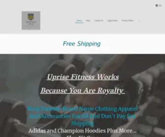 Uprisefitnessworks.com(Adidas Hoodies) Screenshot