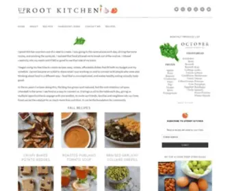 Uprootkitchen.com(Uproot Kitchen) Screenshot