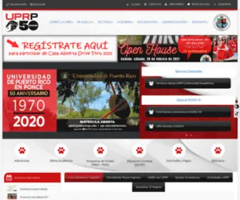 UPRP.edu(­¡Rojo y Negro) Screenshot