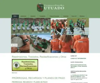 Uprutuado.edu(UPR Utuado) Screenshot