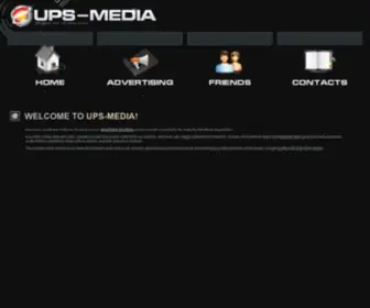 UPS-Media.com(Buy sell web traffic) Screenshot