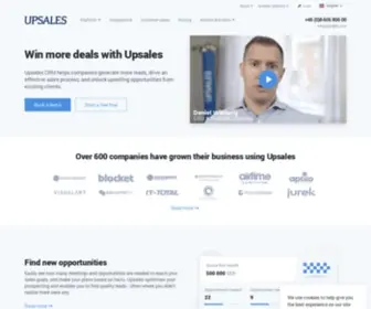 Upsales.com(Upsales CRM) Screenshot