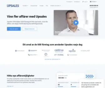Upsales.se(Upsales CRM) Screenshot