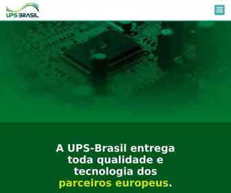 UPSBR.com.br(UPS Brasil) Screenshot