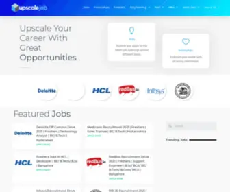 Upscalejob.com(Get Your Job) Screenshot