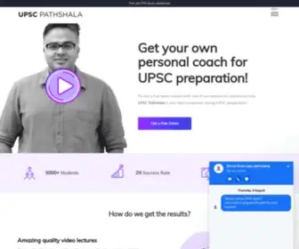 UpscPathshala.com(Best Online UPSC Coaching in India) Screenshot