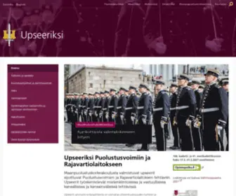 Upseeriksi.fi(Etusivu) Screenshot