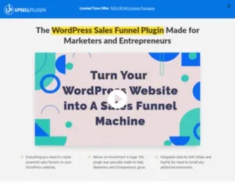 Upsellplugin.com(Upsell Plugin) Screenshot