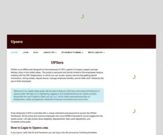 Upserss.Online(Upserss online) Screenshot