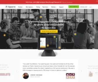 Upserve.com(Restaurant Management Software to Become Wildly Successful) Screenshot