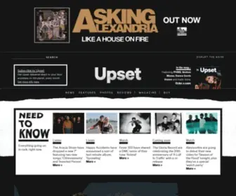 Upsetmagazine.com(Upset) Screenshot