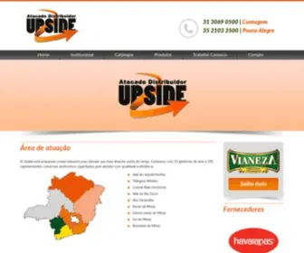 Upsidedistribuicao.com.br(Upside Atacado Distribuidor) Screenshot