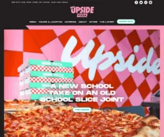 Upsidepizza.com(Upside Pizza) Screenshot