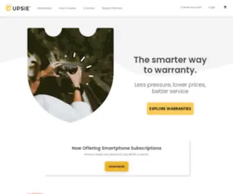 Upsie.com(Less pressure) Screenshot