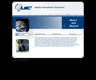 Upsilonintl.com(Upsilon International Corporation) Screenshot