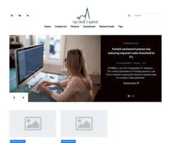 Upskillcapital.com(Up Skill Capital) Screenshot