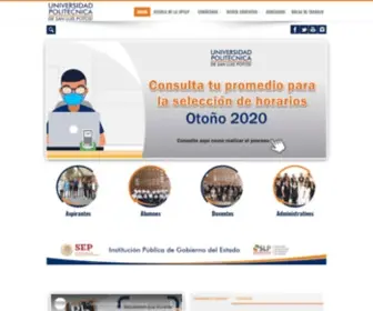 UPSLP.edu.mx(INICIO) Screenshot