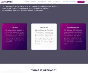 Upspace.ie(We Provide An End To End Property Development Service) Screenshot
