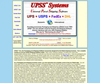 UPSS.com(UPSS Systems) Screenshot