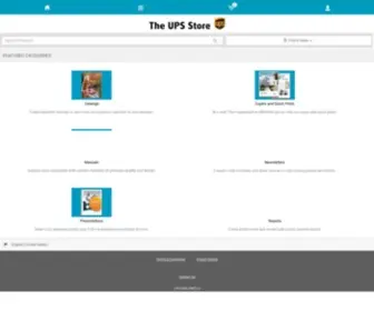 Upsstoreprint.com(Online Printing) Screenshot
