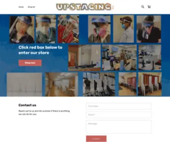 Upstagingshields.com(Upstaging, Inc) Screenshot