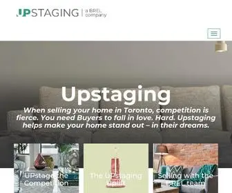 Upstagingto.com(A BREL company) Screenshot