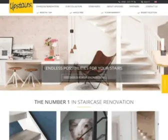 Upstairs.com(Traprenovatie Upstairs Nederland) Screenshot