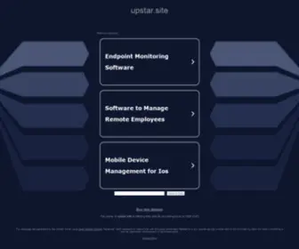 Upstar.site(Upstar site) Screenshot