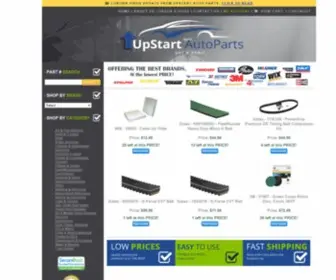 Upstartautoparts.com(UpStart Auto Parts) Screenshot