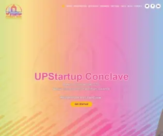 Upstartupconclave.co.in(Https:// UP Govt) Screenshot