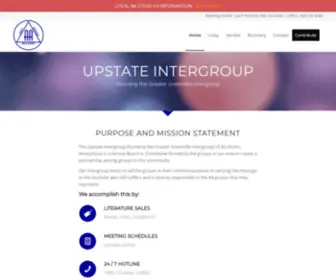 Upstateintergroup.org(Upstate Intergroup) Screenshot