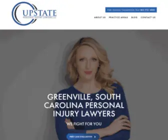 Upstatepersonalinjury.com(Upstate Personal Injury Lawyers) Screenshot