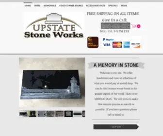 Upstatestoneworks.net(Upstate Stone Works) Screenshot