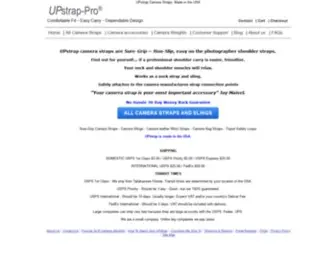 Upstrap-Pro.com(5 Best Camera Straps) Screenshot