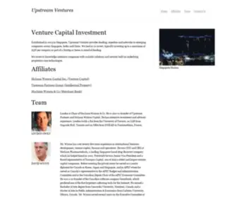 Upstreamventures.com(Upstream Ventures) Screenshot