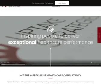 Uptakestrategies.com(Healthcare Marketing Consultancy) Screenshot