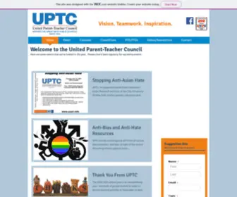 UPTC.org(Home) Screenshot