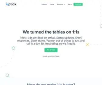 Uptickapp.com(Uptick) Screenshot