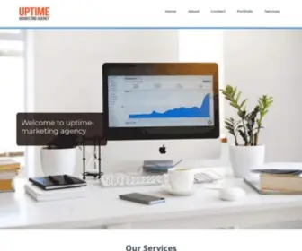 Uptime-Marketing.com(Uptime Marketing Agency) Screenshot