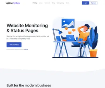 Uptimetoolbox.com(Linux Server & Website Monitoring) Screenshot
