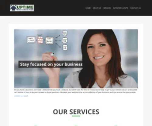 Uptimewebconsulting.com(Website development) Screenshot