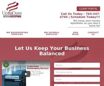 Uptodatebookkeeping.com(Bookkeeping and Payroll Services in Blaine MN. UptoDate Bookkeeping) Screenshot