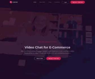 Uptok.com(Video Chat for E) Screenshot