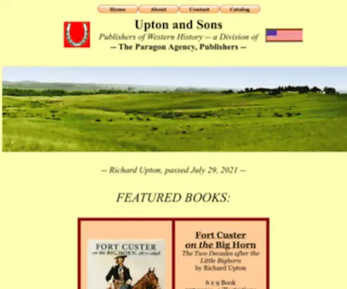 Uptonbooks.com(Upton And Sons) Screenshot