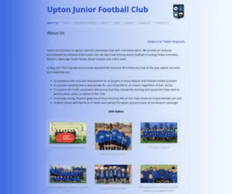 UptonjFC.org(Upton Junior Football Club) Screenshot